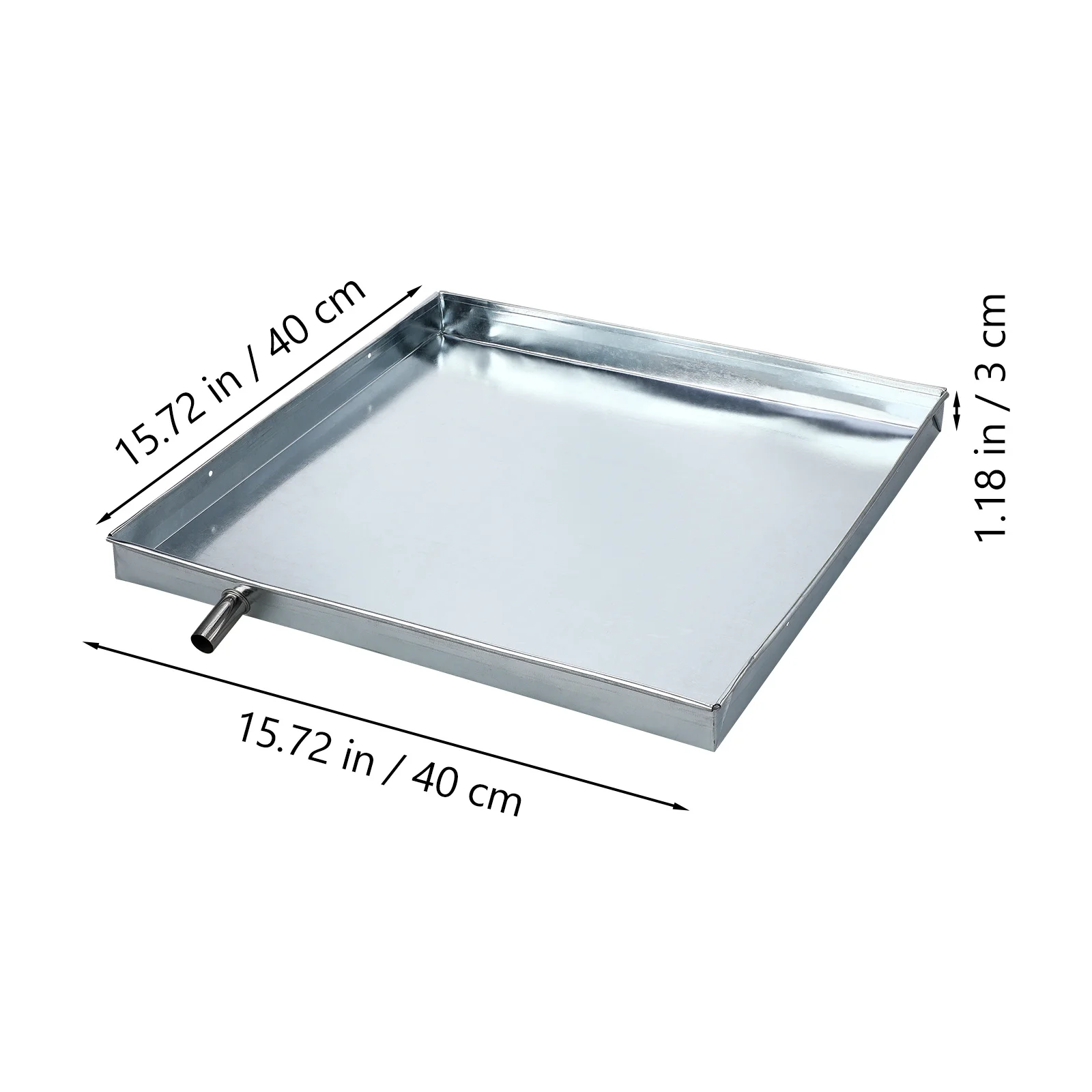 Housoutil المحمولة AC بالتنقيط عموم الفضة مكيف الهواء استنزاف صينية الطابق الصيد حوض #2