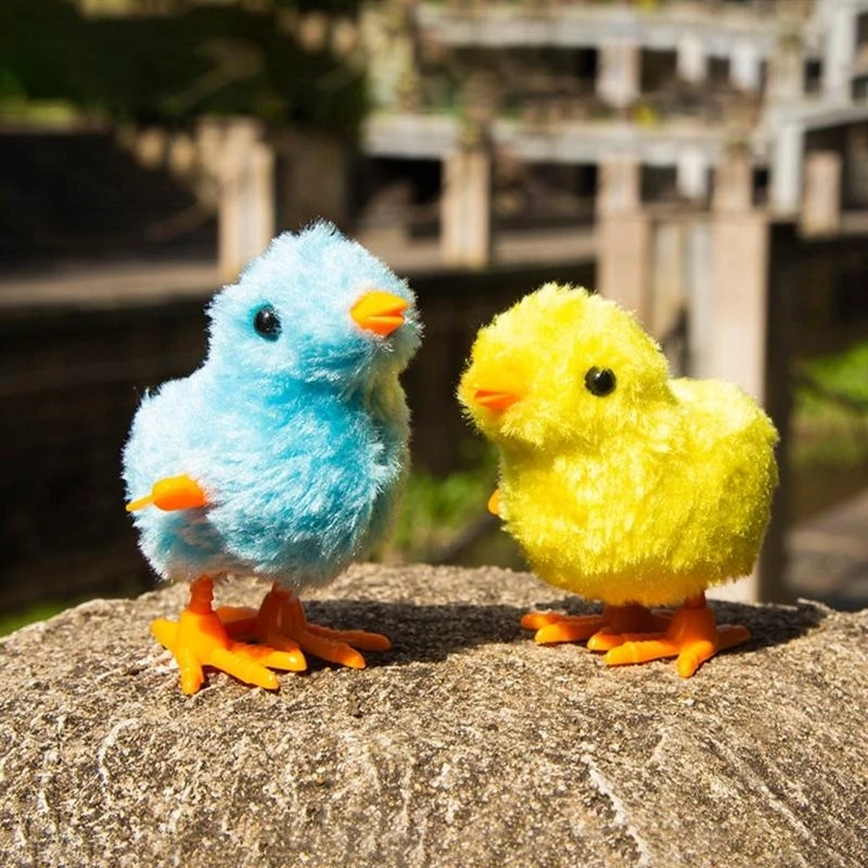 Q0KB Mini Easter Chicken Plush Paasei -vulstoffen Geweldig voor feestjes en mand