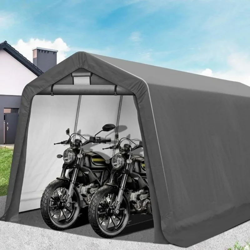 

Всепогодная палатка для мотоцикла: удобная, простая, пылезащитная, солнцезащитная, для двора, для автомобиля, для хранения на улице
