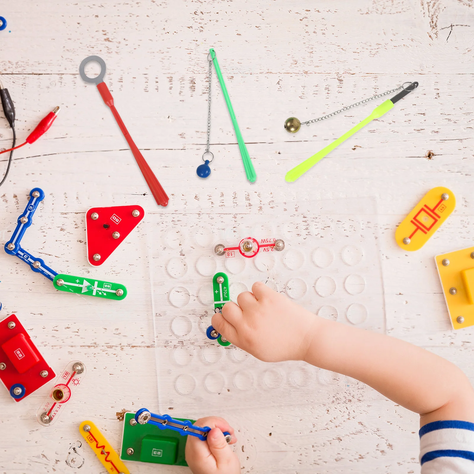 

1 set 1 Set Thermal Expansion Experiment Materials Physics Teaching Apparatus Copper Plastic Balls Lab Research Durable Science