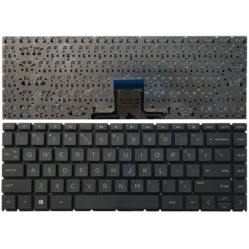 

US laptop keyboard for HP 14-DA 14-CK 14-CC CC0027TX 14-BD 14-CE 14-CB W125 TPN-Q188 Q190 Q207 L15599-B31