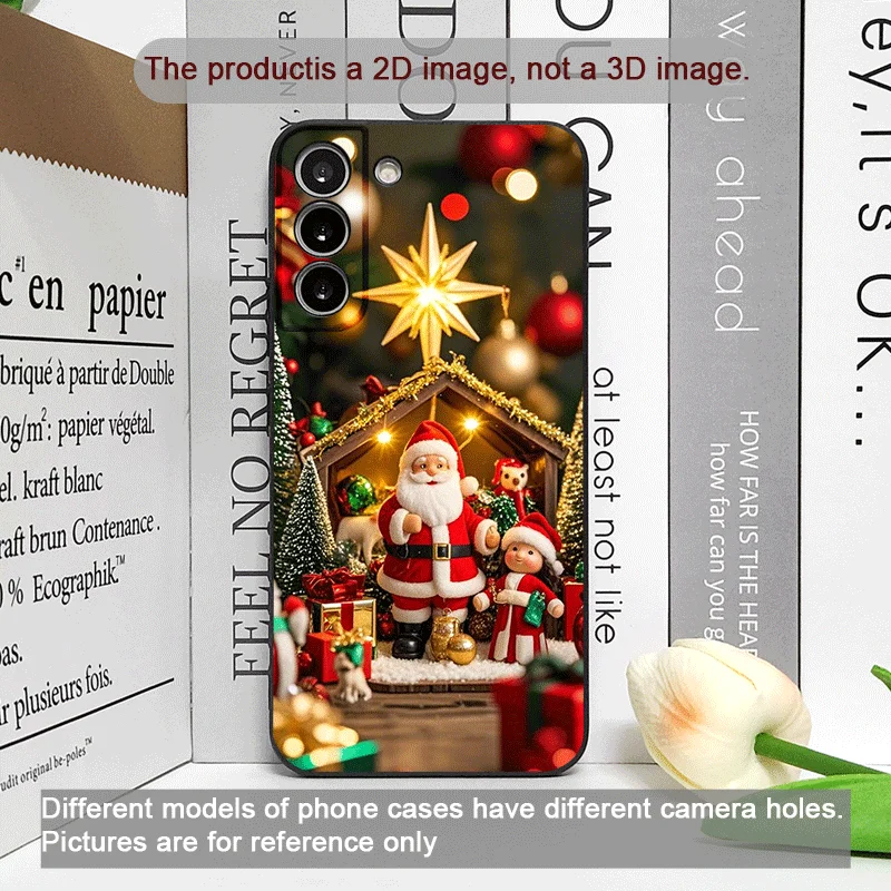 Custodia per telefono Babbo Natale a tema natalizio per OnePlus 13 12 13 R 11 10 9 8 Pro Nord 4 N100 N20 CE3 ACE2 ACE3 5G Cover morbida
