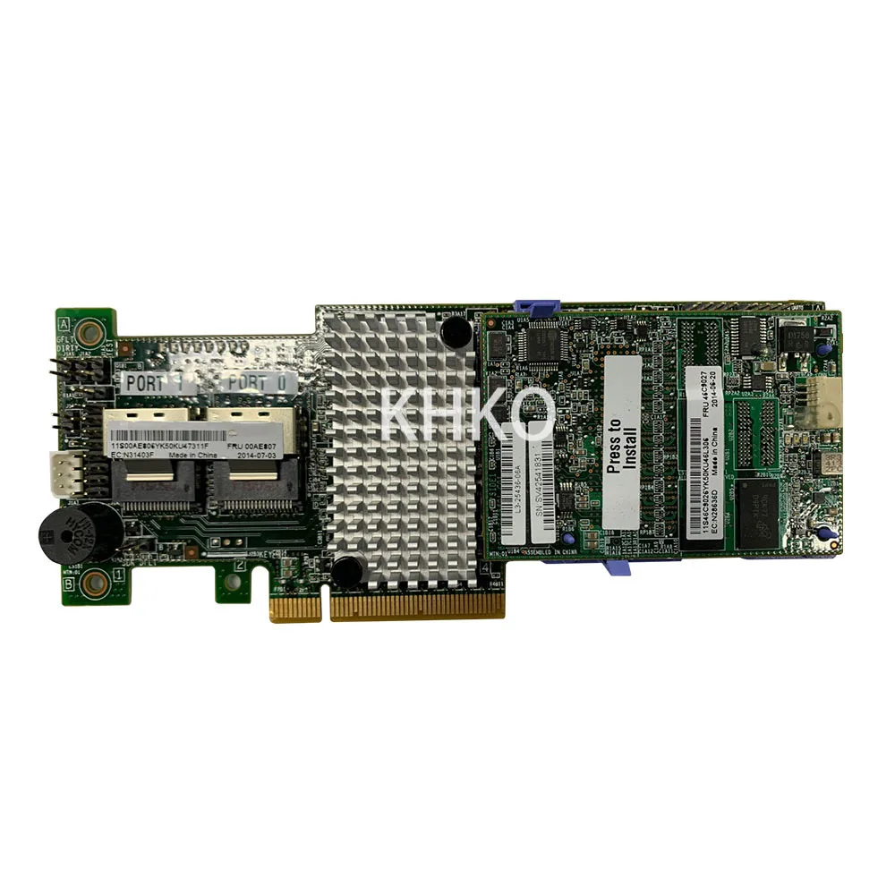 

2208 9271-8i For M5110 512MB 6Gb/s SAS SATA Raid Controller Adapter PCI-E 00AE807 w/ Cache 512M 46C9027 90Y4449 Controller Card