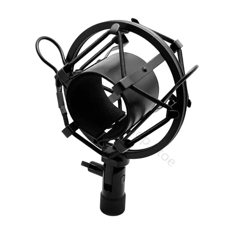 96BA Mikrofon-Stoßdämpferhalterung mit Metallkonstruktion und kabelgebundener Unterstützung für Live-Streaming, Podcast-Bereiche – Detail 5
