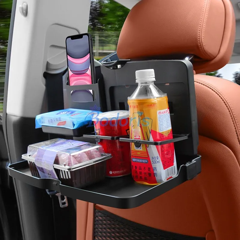 For Toyota Land Cruiser 200 Prado 120 FJ150 FJ120 FJ100 Bottle Cup Drinks Holder Desk Food Coffee Goods Board Travel Dining Tray