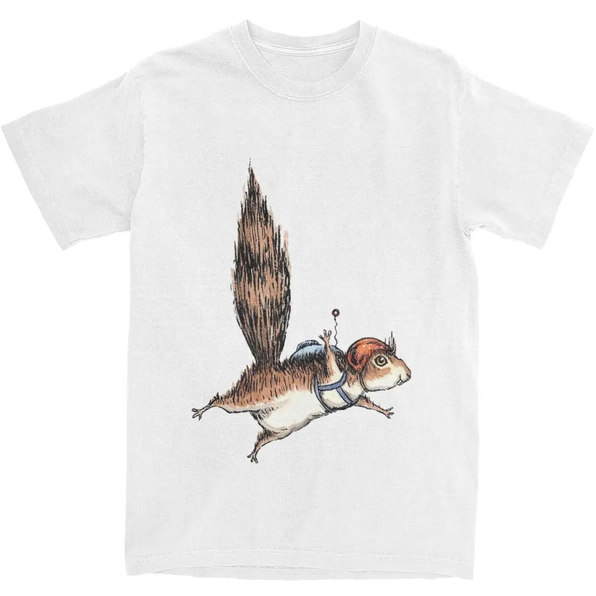 Skydiver Squirrel Skydiving Adventure Graphic T Shirt Apparel Cotton Extreme Sport Skydive T Shirt Tee Clothes New Arrival