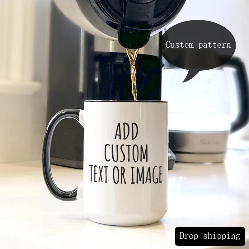 

Custom Pattern and Text Mug Made of Premium Ceramic Material Perfect Gift for Friends Suitable for Home Office Use and Daily