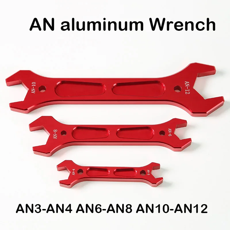Uniwersalny klucz aluminiowy AN Zestaw kluczy nasadowych do węży Zestaw kluczy nasadowych z podwójną końcówką AN3 AN4 AN6 AN8 AN10 AN12