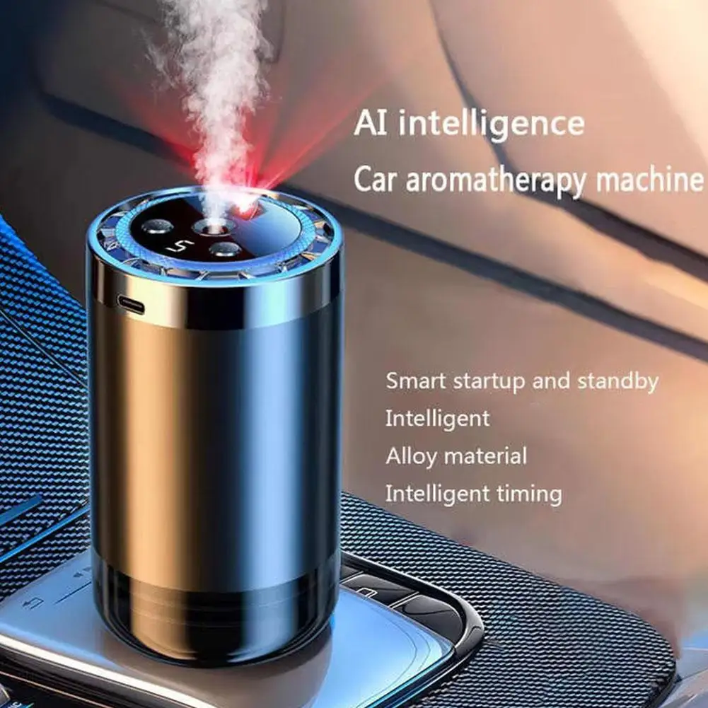 Automatic Car Air Freshener With Starry Night Ceiling Light 5 Gear Charging Model  Automatic Fragrance Machine