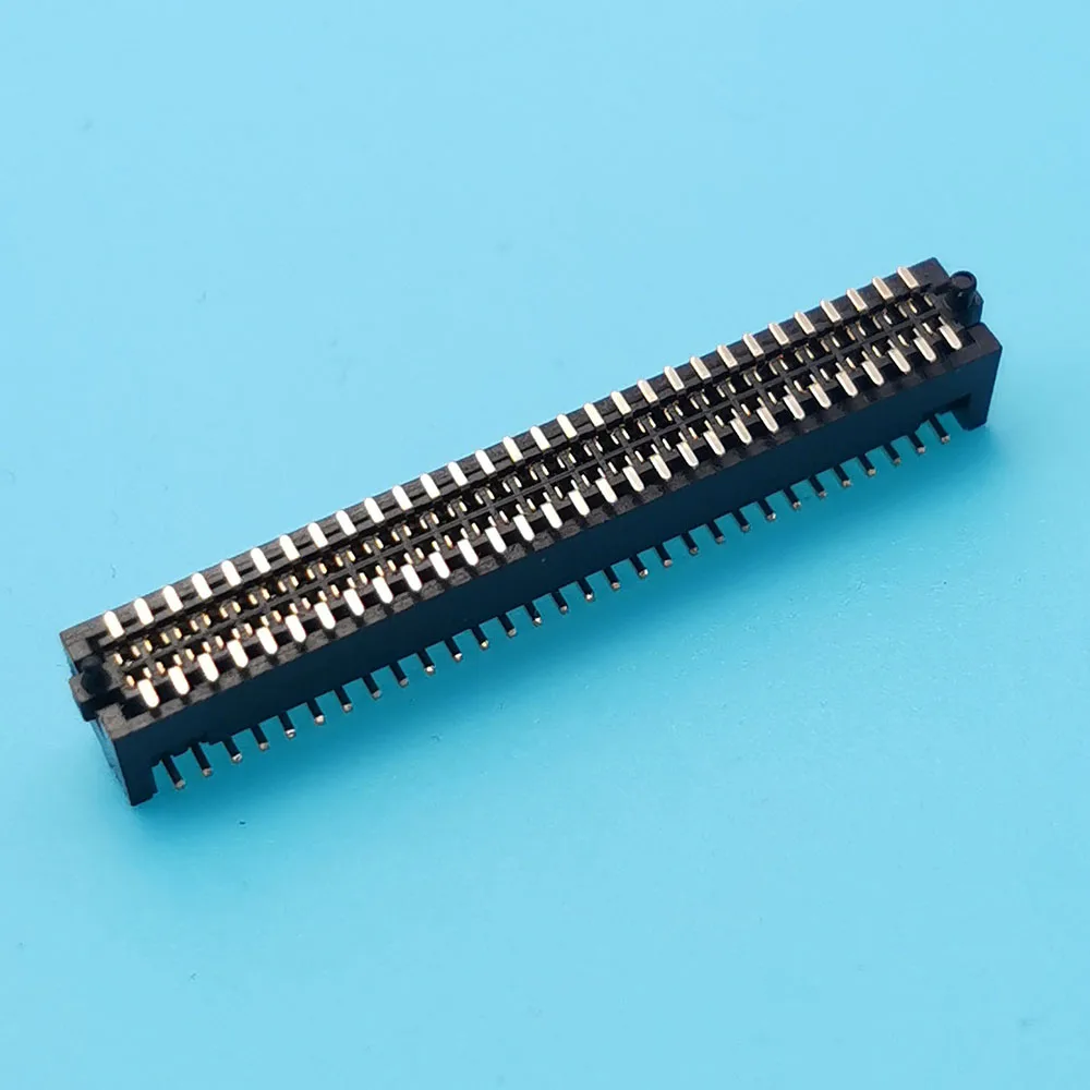 10pcs 1.27MM 60P Gold-plated SMD Double Row Female Socket 2*30 PIN Male Female Connector PCB Connection Terminals Plugs Sockets