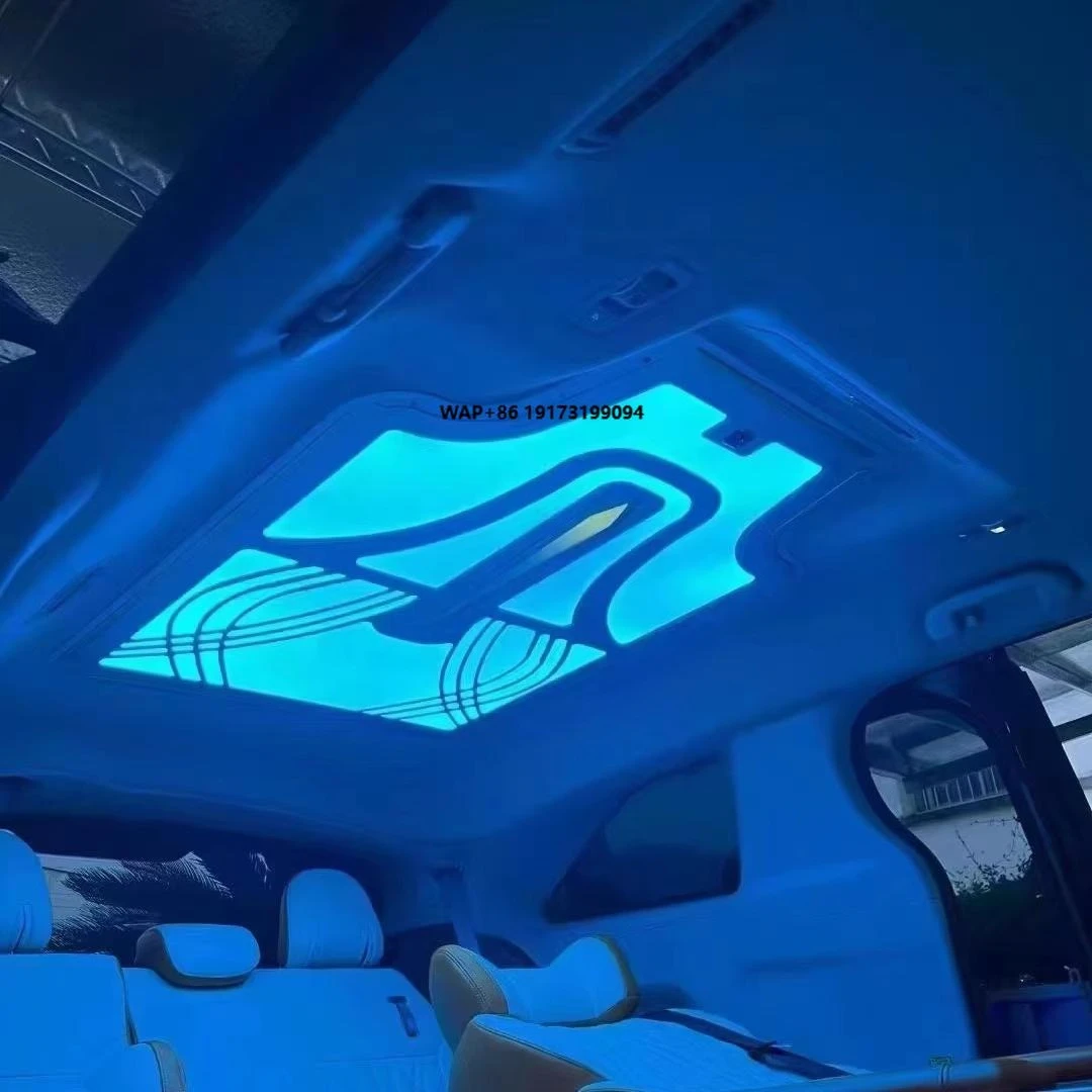 

Аксессуары для интерьера лимузина DOS: Роскошные элементы отделки салона фургона, потолочное освещение, эффект звездного неба