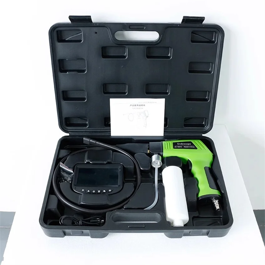 Car Air Conditioner Cleaning Gun For Cars -4.3 inich LCD Display Visual Endoscope Evaporati Cleaning Gun Pipe Waterproof IP67