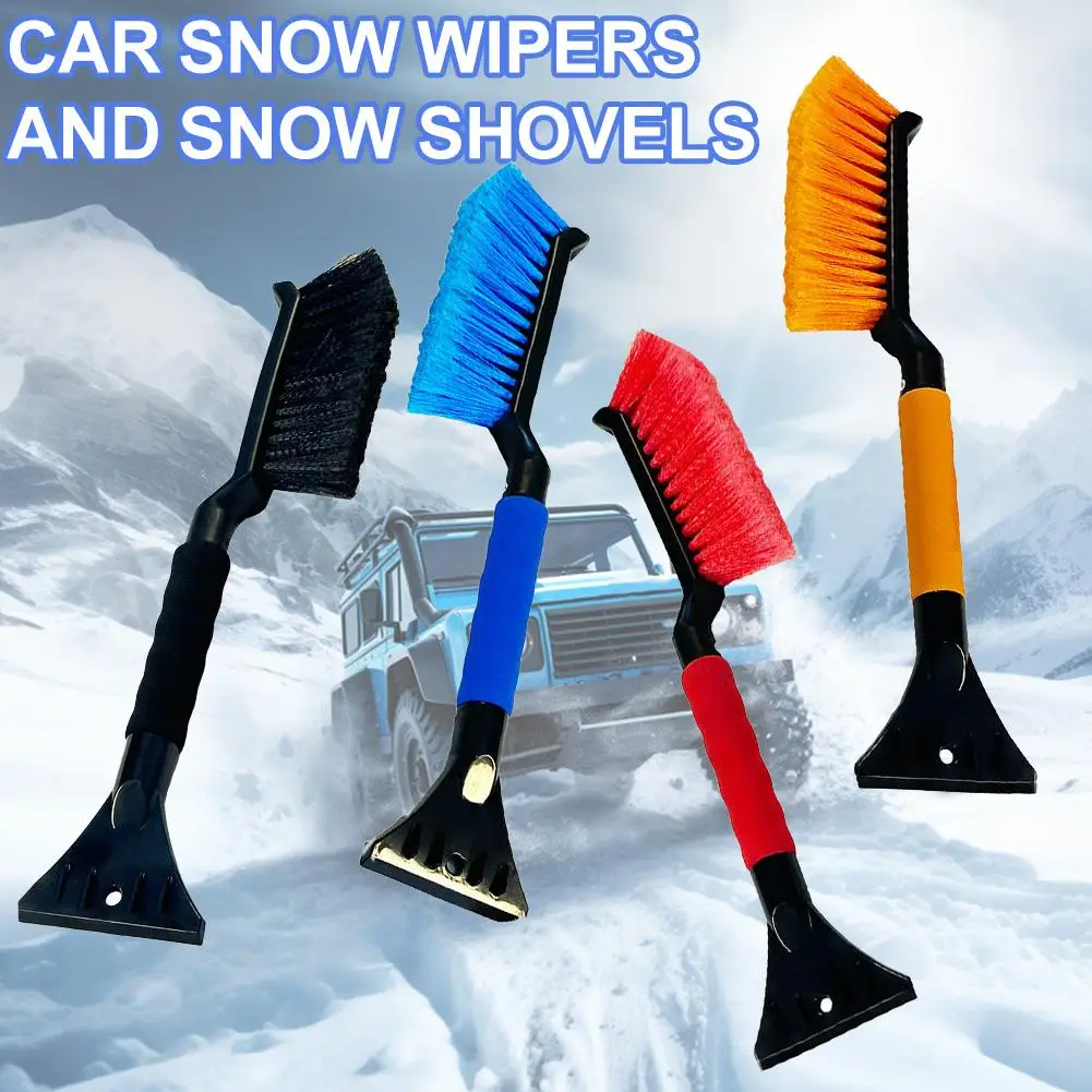 

Snow Brush And Ice Scraper 2-in-1 For Car, Detachable No Scratch Windshield Snow Removal Tool With Foam Grip Winter Cleanin Q0V1