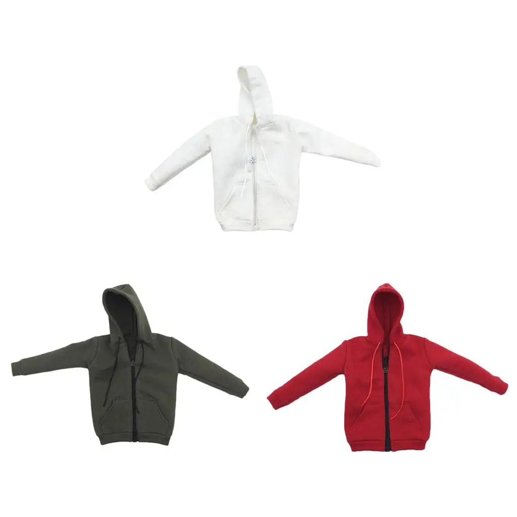 1/6 Scale Men\\\\\\\\\\\\\\\'s Hooded Sweater Male Jacket Coat Plush