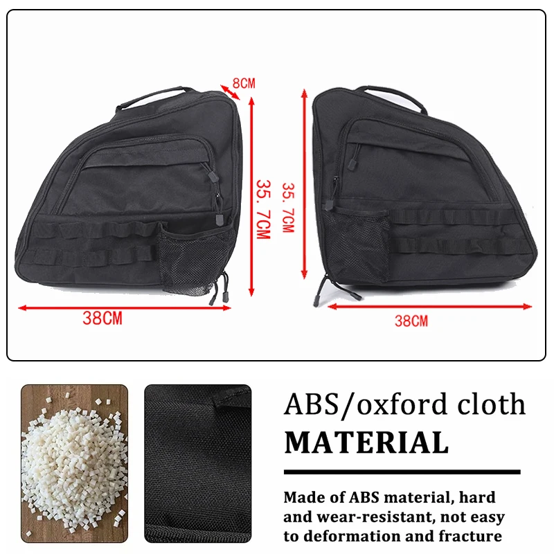 Car Trunk Side Window Storage Bag Large Capacity Multi-Pockets Cargo Bag For Subaru Forester 2013-2018 Stowing Tidying Accessory