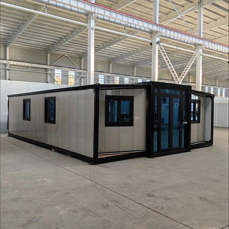 Quick Setup Modular House With Anti-Rust Steel Frame Flexible Interior Layout Prefab Home For Backyard Office Projects