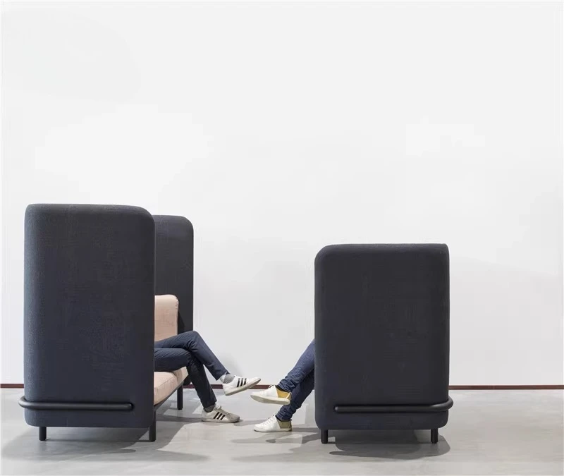 وجبة مقعد بطاقة عالية الظهر على الطراز الشمالي، أريكة ترفيهية للمقهى من الحديد المطاوع على الطراز الصناعي الحديث #6