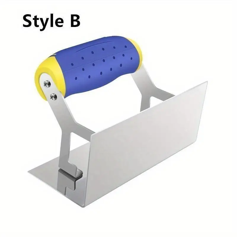 مجرفة زاوية تجصيص داخلية/خارجية 90 داخلية وخارجية ° أدوات مجرفة خرسانية من الفولاذ المقاوم للصدأ من ورقة الصخور قطعة واحدة #6