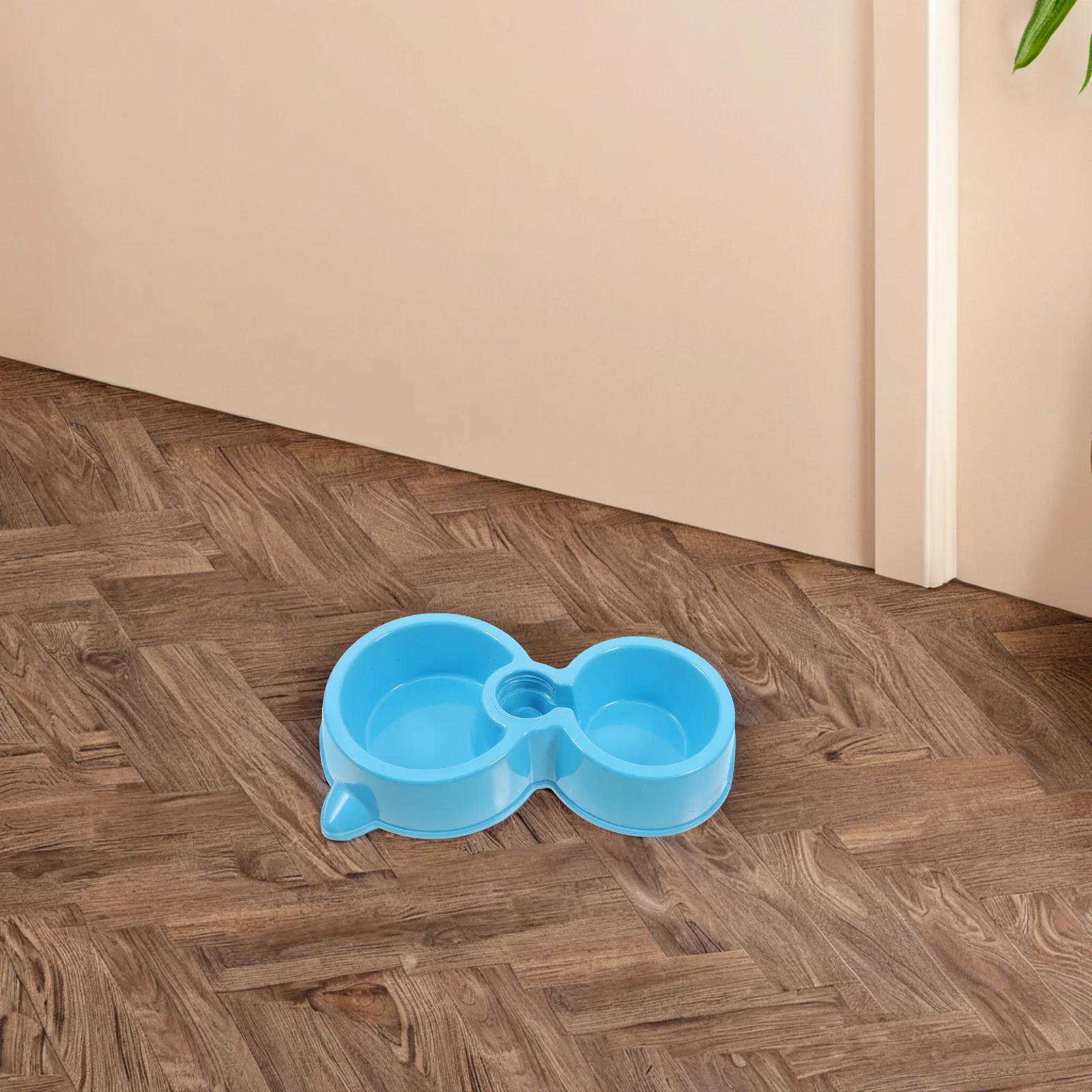 

Dual Automatic Cats Small With Bottle Abs Material Feeder Large Dogs Detachable Easy Clean Pet Supplies Puppy Bowls For Dogs Cat