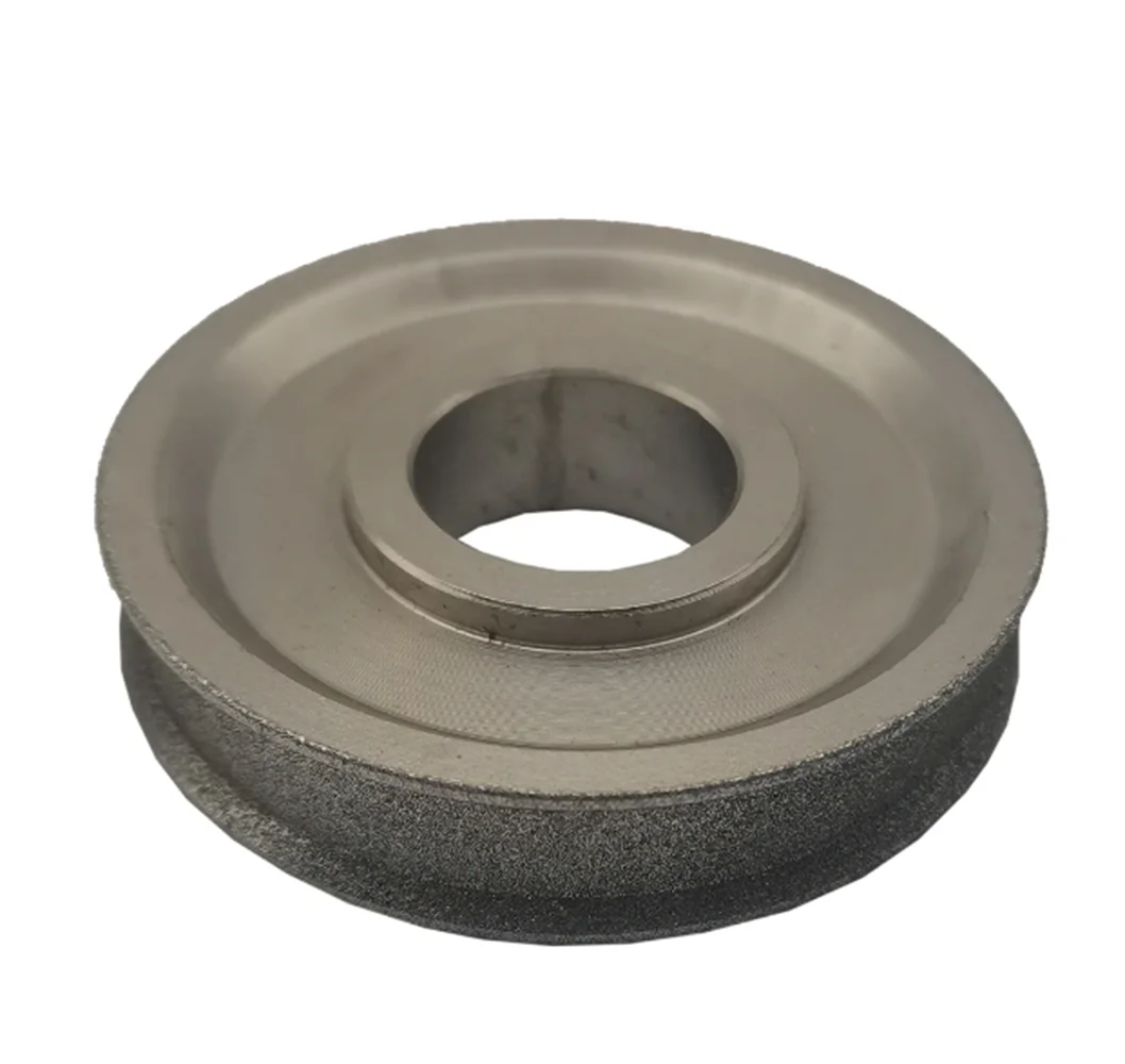 Lucidatrice a disco per smerigliatrice con foro da 22 mm per piccola smerigliatrice elettrica portatile per pietra, strumento per vetro con bordo arrotondato a linea diretta