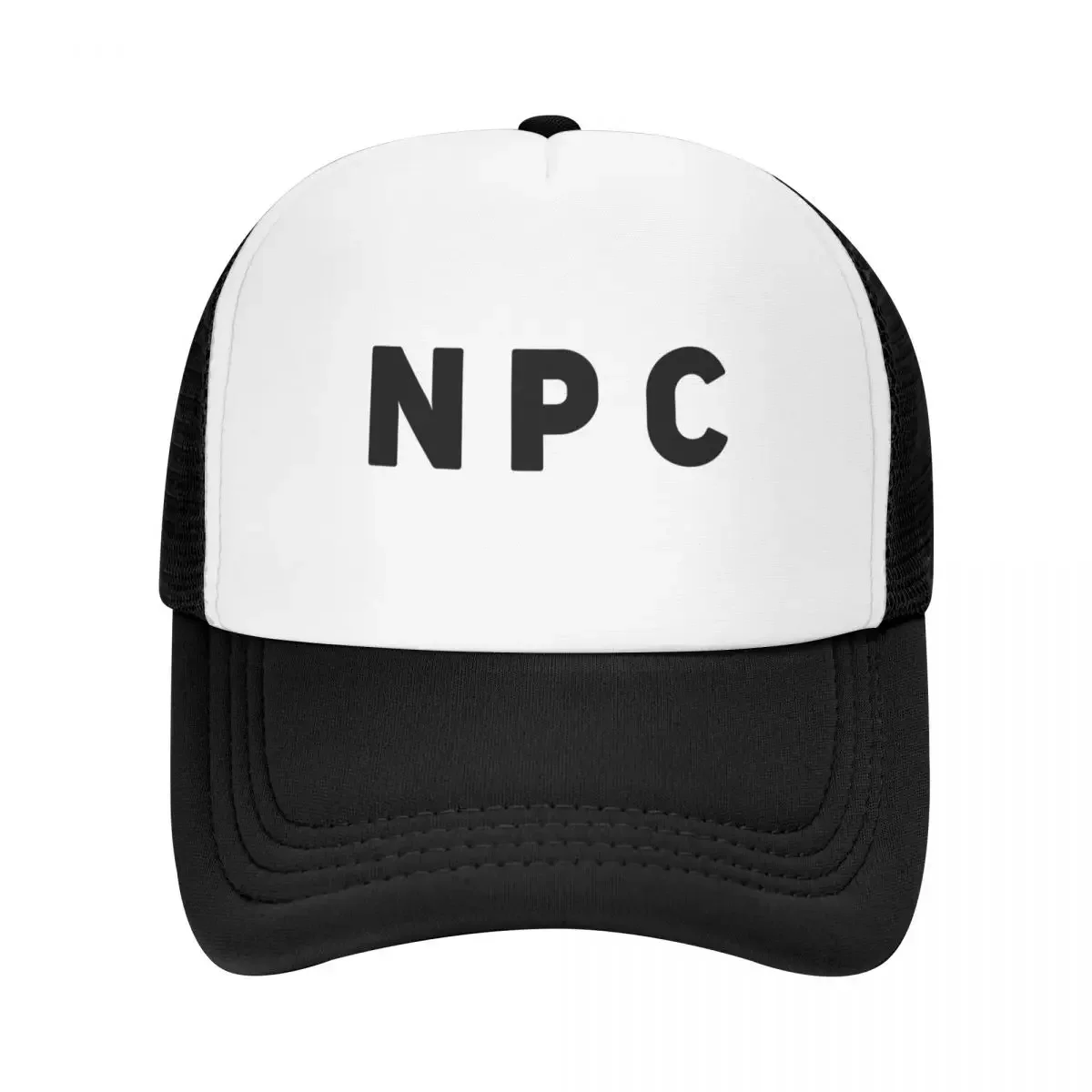 NPC Gamer Baseball Cap Trucker Hat Hat Man Luxury Women Beach Fashion Men's