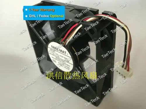 1PC NMB-MAT 3110KL-05W-B66 DC24V 0.18A 8025 8CM 4-wire inverter cooling fan