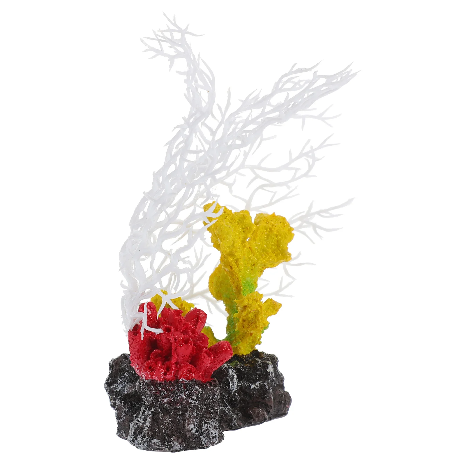

Simulation Coral Decor For Aquarium Realistic Artificial Coral Ornament Small Fish Tank Decoration Freshwater Turtle