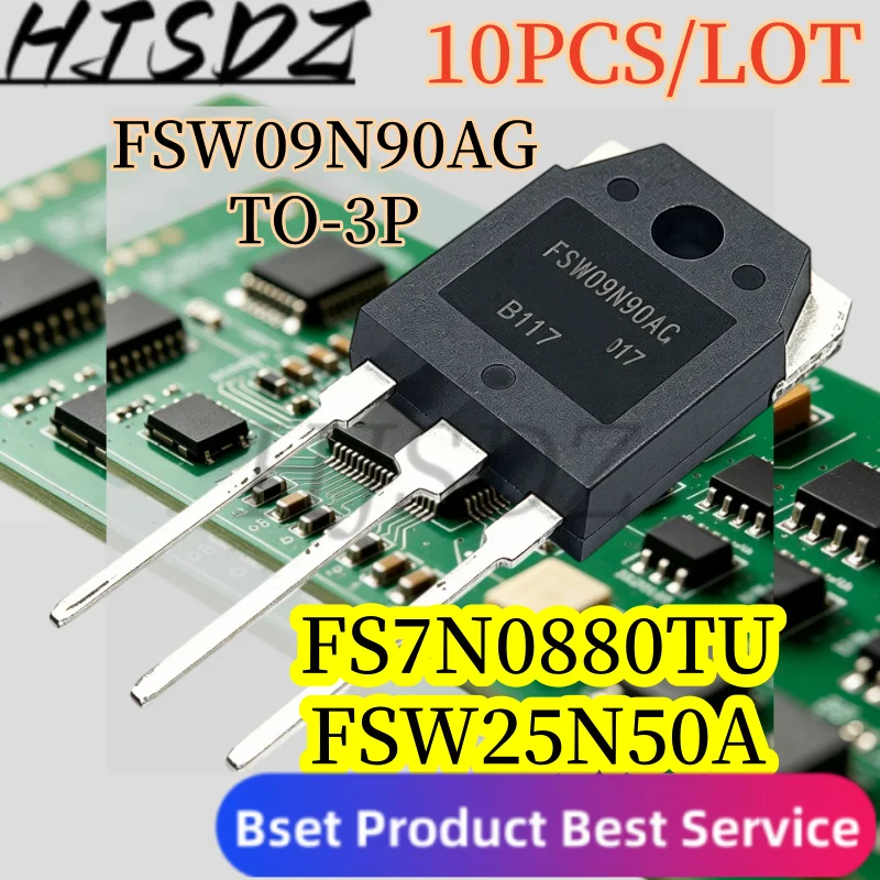 N-channel【10PCS/LOT】FS7M0880TU FSW25N50A FSW09N90AG TO-3P MOSFET
