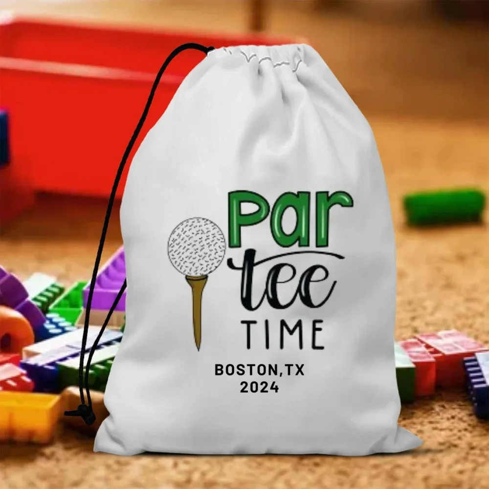 Sacos de golfe personalizados, 25 peças, saco de despedida de solteira de golfe, sacos de lembranças de golfe, "Let's Par Tee" sacos de lembrancinhas com tema de golfe-bolsas de festa