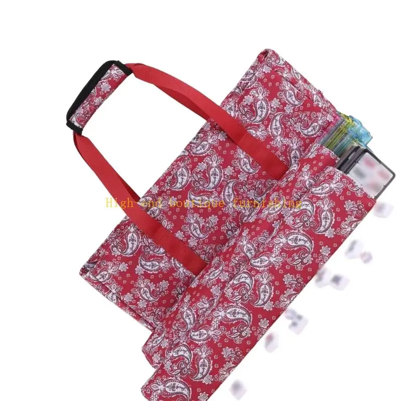 L9NB Functional pliable Mahjong Bag With Reinforced Stitching For Prolonged Use During Parties