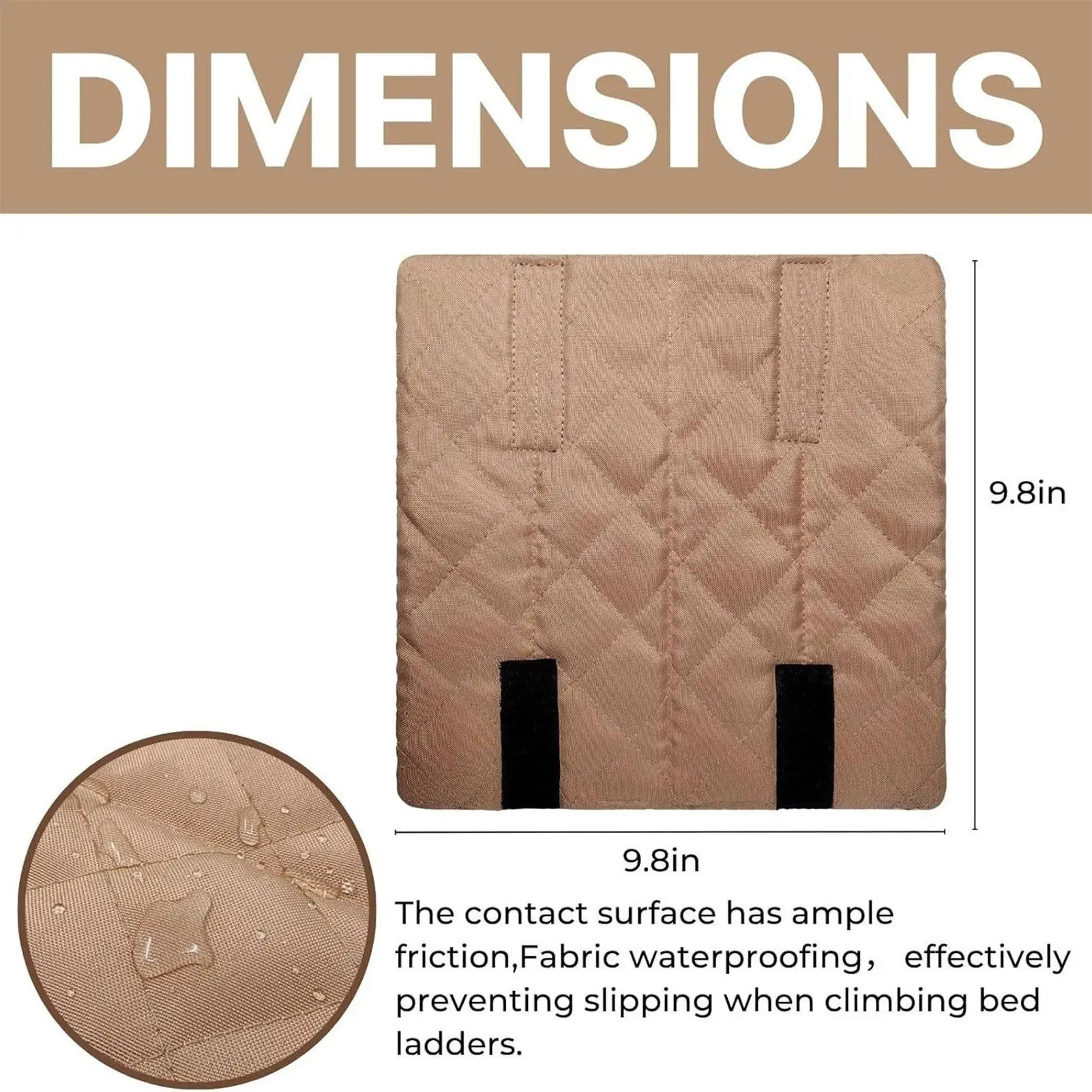 Bunk Bed Stairs Padding 4-Piece Soft Non-slip Cover Dorm Bed Ladder Cushion Stair Covers For Safety Comfort Support Home Dorm
