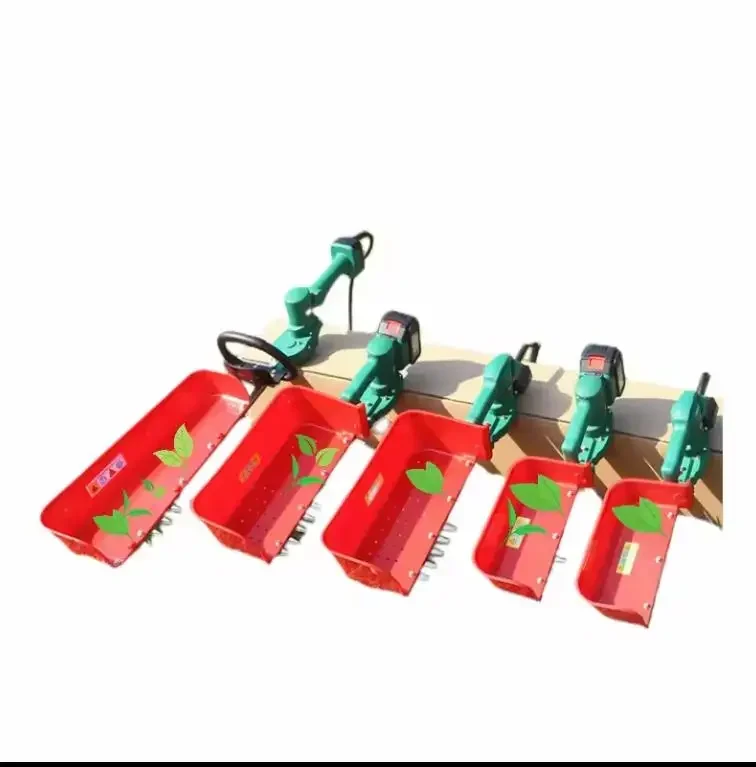 New Style Power Tea Harvester Electric Tea Picking Machine Lithium Battery Red Portable Type Tea Leaves Harvesting Machine Price