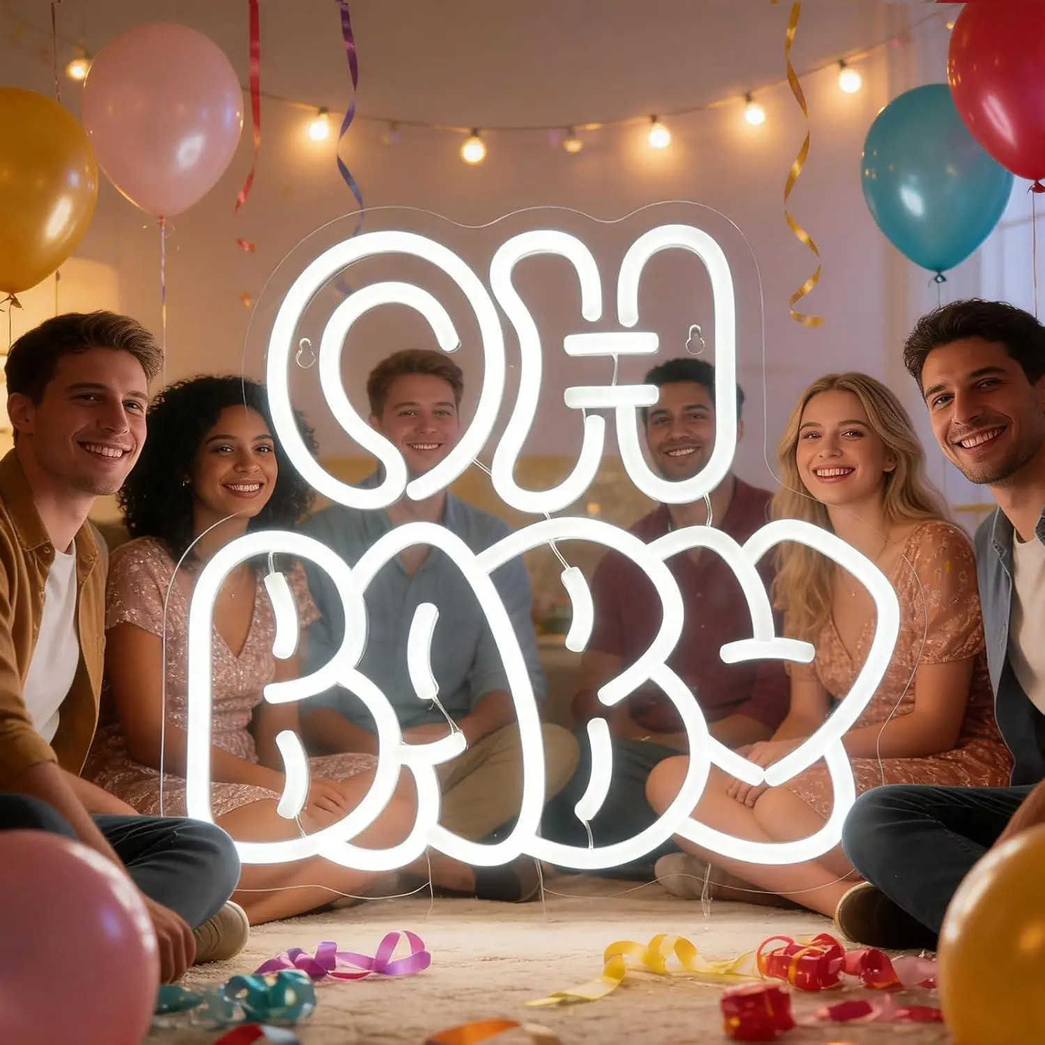 Oh Baby Neon Sign F… - image