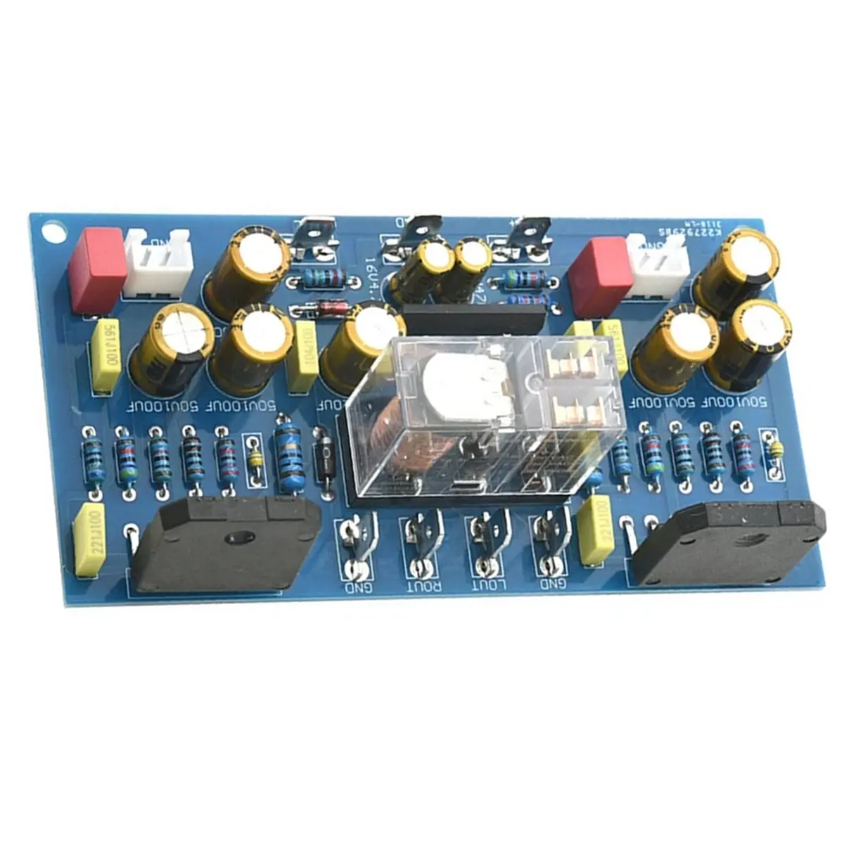 A10I LM3886 Dual Channel with Horn Protection Power Amplifier Board Parts