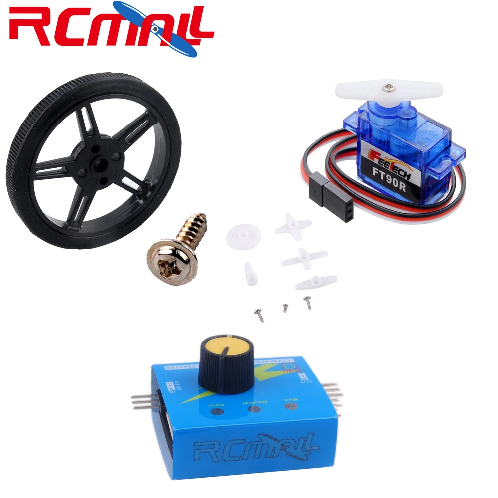 

Feetech FT90R Digital Servo, 360 Degree Continuous Rotation Micro RC Servo Motor 6V 1.5KG PWM/Servo Wheel /Tester for Car Robot