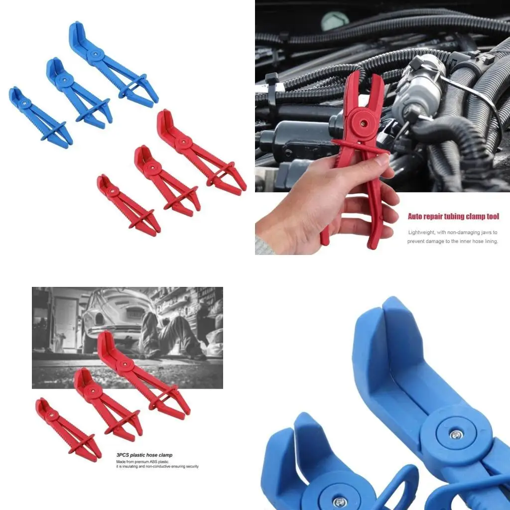 

02DE Пластиковые шламные шламные зажимы автомобильные инструменты для ремонта трубы для ремонта труб