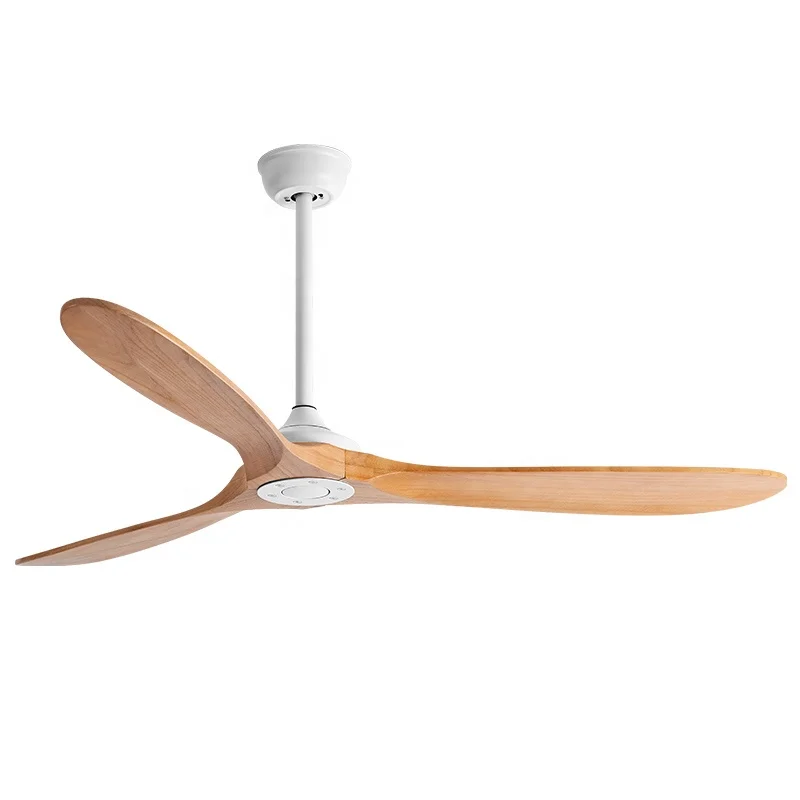 

Top-Rated Home Decor: 60" Low-Noise Solid Wood Blade Modern BLDC Ceiling Fans with Remote Control