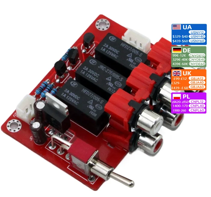 Papan pengalihan input Audio