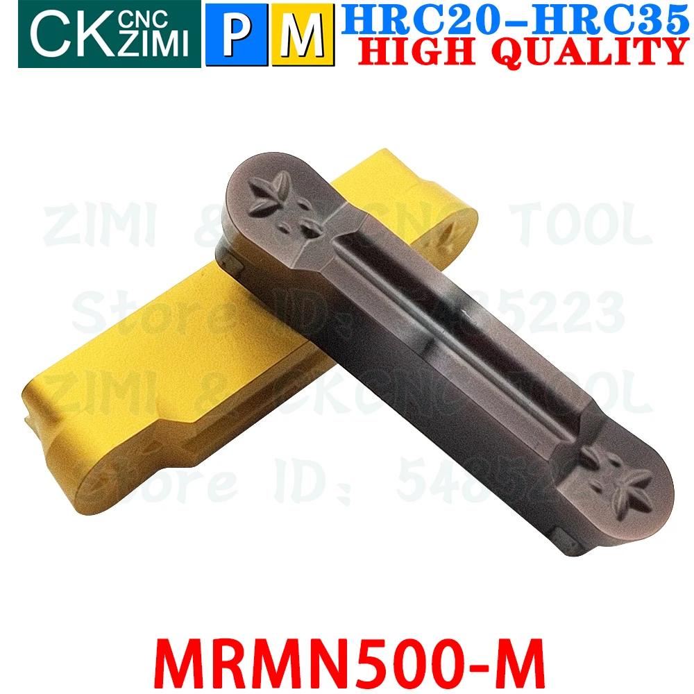 MRMN500-M ZM20 ZM25 MRMN 500 M Carbide Inserts Slotted Cutting Grooving Inserts Tools Parting metal lathe External Turning Tools