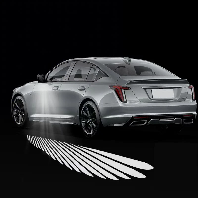 Suitable for Cadillac CT4/CT5/CT6/ATS/CTS/Escalade Rearview Mirror Welcome Carpet Light Projection