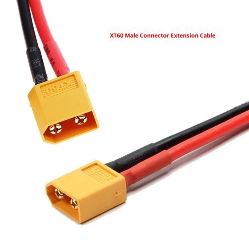 14AWG XT60 Male Female Extension Cable Battery ESC Connector Power Adapter Wire Harness for RC Drone FPV Model Airplane