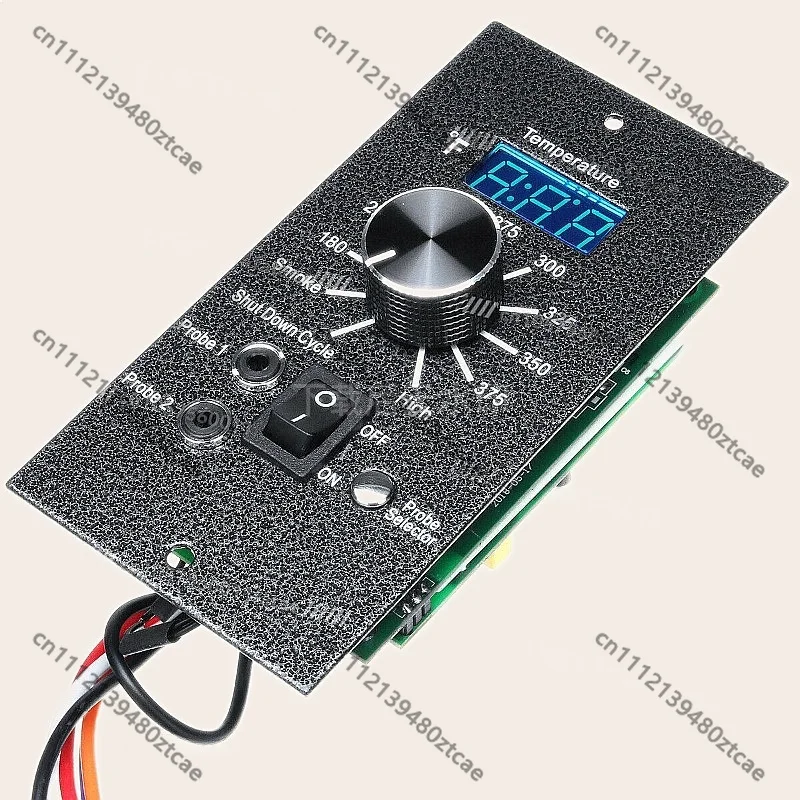 Smart Digital Display Controller for Pellet Carbon Smoker Grill with Precise Temperature Control