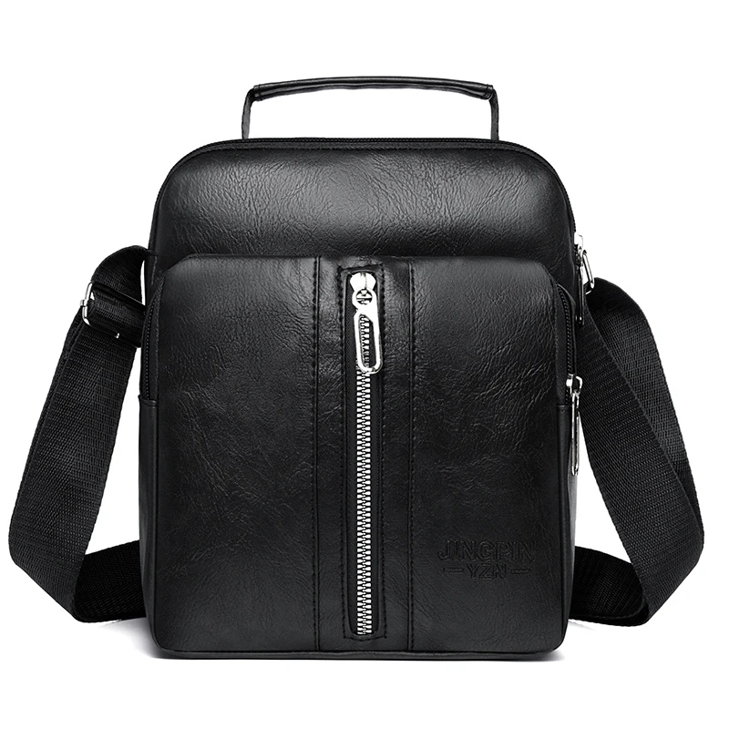 

Мужская сумка через плечо, сумка через плечо, винтажная сумка, деловая сумка, портфель, с ручкой и регулируемой длиной ремня.