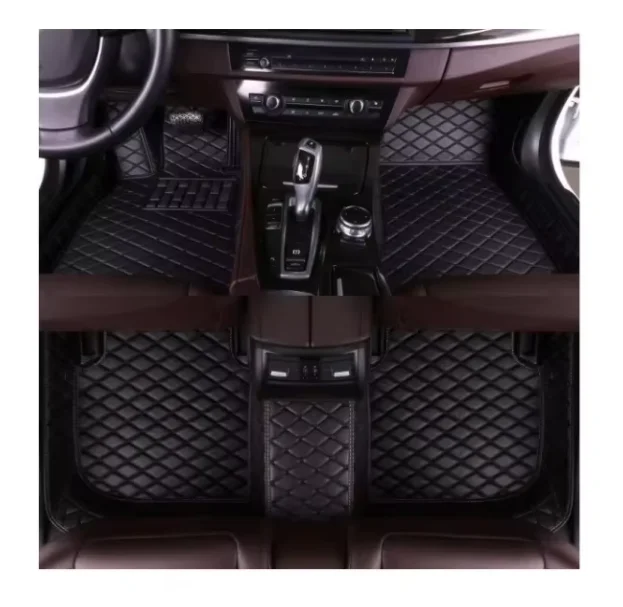 

5D Customized Waterproof Anti Slip Leather Car Mats 4 Pieces Car Floor Mats for Honda
