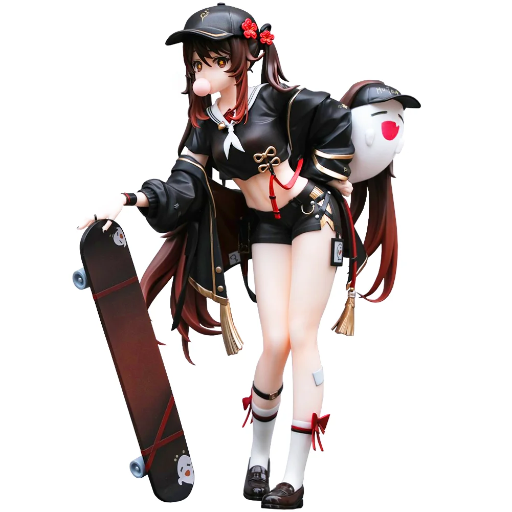 

Anime HuTao figure HuTao action figure cute girl HuTao figurine Doll standing Model Toy Collection Statue Gift Desktop ornament