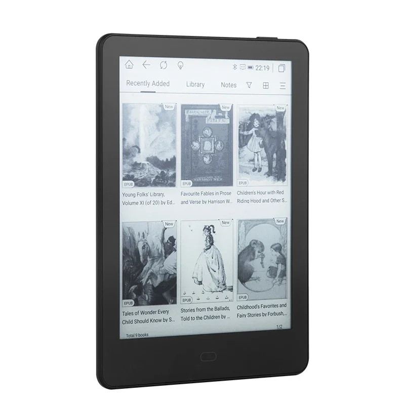 S6H Reliable Ebook Reader with 32GB Build in HD E Ink Screen Smart Reading for Kids  6 Inch