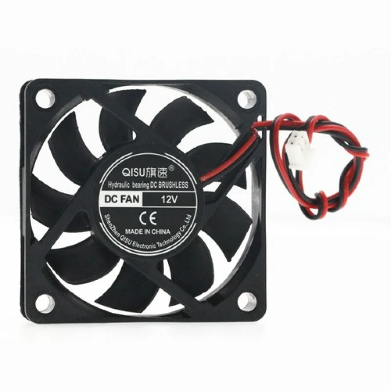 

L Корпуса процессора Бесшумный охлаждающий вентилятор QS6015 60*60*15 мм 12 В 0,15 А