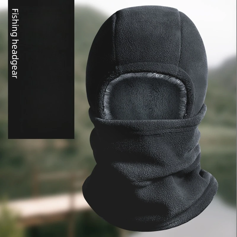 

Велосипедная ветрозащитная маска, мужская осенне-зимняя шапка, шарф, интегрированный женский бархатный морозостойкий теплый пуловер для электромобиля, шапка