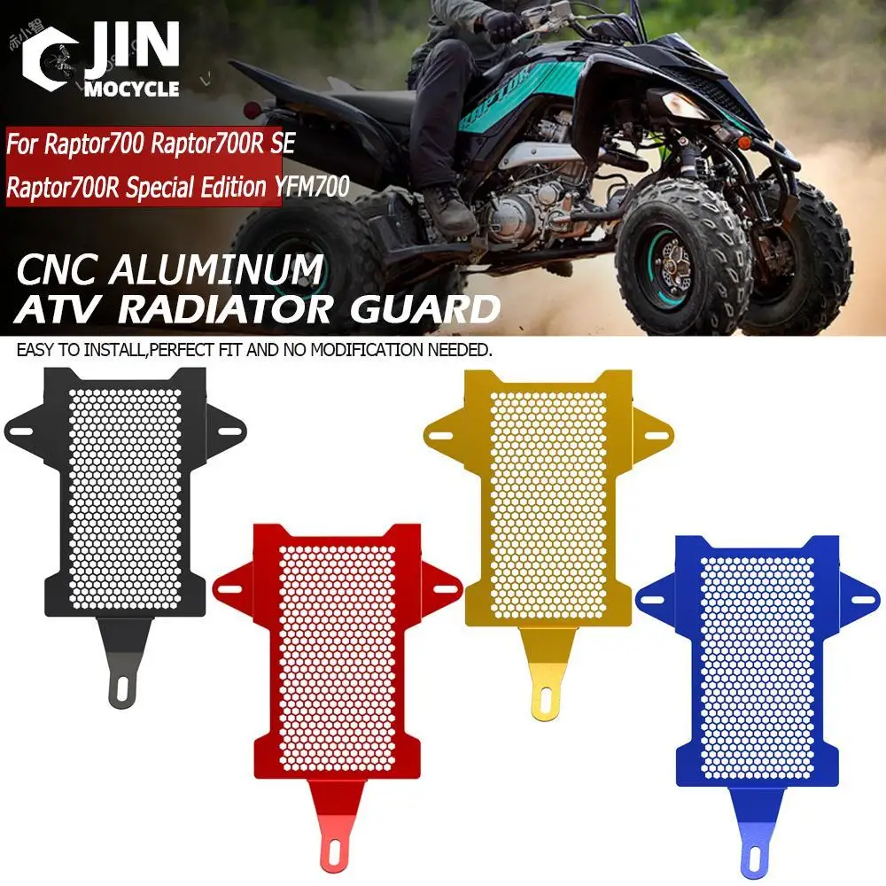 

2021 2022 2023 CNC For Yamaha Raptor 700R /Special YFM700R Se Calif Special Raptor700 Radiator Guard Grille Cover Accessories