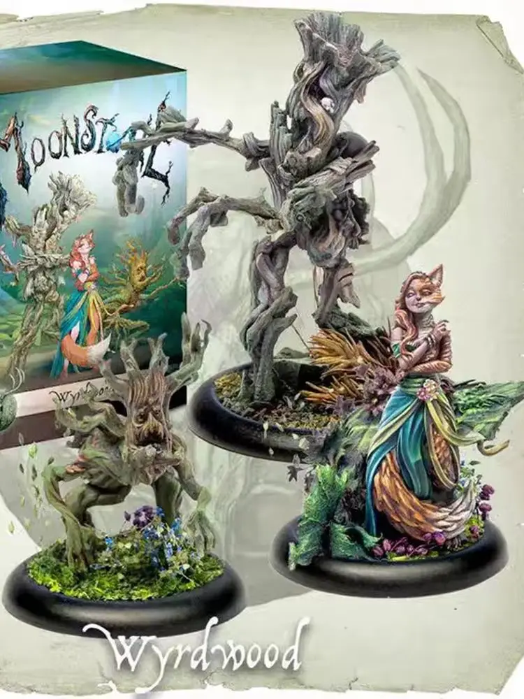 Modellbausatz aus Kunstharz 28548 MoonStone Wyrdwood Unmontierte Skulptur für Hobbyisten